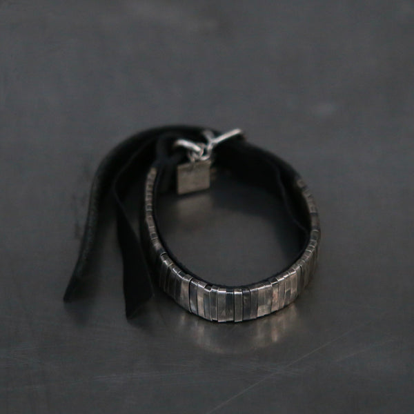 GOTI Horse Leather Bracelet 925 Silver Italy GT-BR605-0